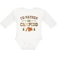 thumbnail image 3 of Inktastic Rather Be Camping T1 Boys or Girls Long Sleeve Baby Bodysuit, 3 of 5