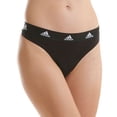 thumbnail image 4 of Adidas Women String Cotton Black X-Small, 4 of 5