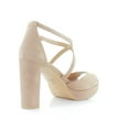 thumbnail image 5 of Naturalizer Melody Women's Heels Taupe Beige Suede Size 12 M, 5 of 8