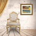 thumbnail image 3 of Villarreal Villarreal, Gabriela 17x15 Gold Ornate Wood Framed with Double Matting Museum Art Print Titled - Linear Yellow 2, 3 of 4