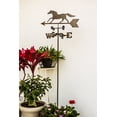 thumbnail image 4 of EZ Vane Running Horse Weathervane | Garden Mount | 14 Gauge Steel | Sealed Ball Bearings | Home or Garden, 4 of 10