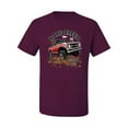 thumbnail image 2 of Ford Rare Breed 71 Bronco Truck Classic | Mens Cars and Trucks Graphic T-Shirt, Maroon, X-Large, 2 of 4