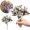 Pink, variant on Decoration Bouquet Heads Flower Silk Daisy 5 Bundles Flower Artificial Home Sun Artificial Flowers Wisteria Garland,Yellow