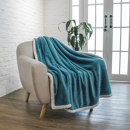 premium sherpa throw blanket
