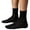 A-Black244, variant on WMNTST Womens Above-Ankle Socks Outdoor Sports Socks Solid Breathable Mesh Athletic Performance Hosiery