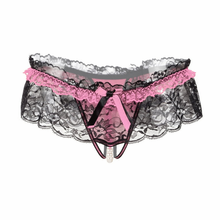 TAIAOJING Seamless Thong For Women Panties Bikini Lace Knickers Hipster  Lingerie Underwear Women's Brief