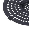thumbnail image 5 of Uxcell Air Fryer Replacement Grill Pan 6.24 Inch NonStick Fry Pan Dishwasher Safe Black with Bumper, 5 of 5
