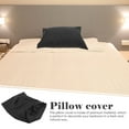 thumbnail image 3 of Hytrove 2Ud Fundas De Almohada Negras De Poliéster Con Sobre Resistentes Y Tacto Confortable, 3 of 6