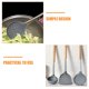 thumbnail image 3 of ADDHAT Herramientas De Cocina De Silicona Y Madera Resistente Para Uso Doméstico, 3 of 8