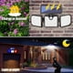thumbnail image 2 of Solar Powered Sensor Wall Light Outdoor Waterproof Lighting Home Garden Lights, 2 of 5