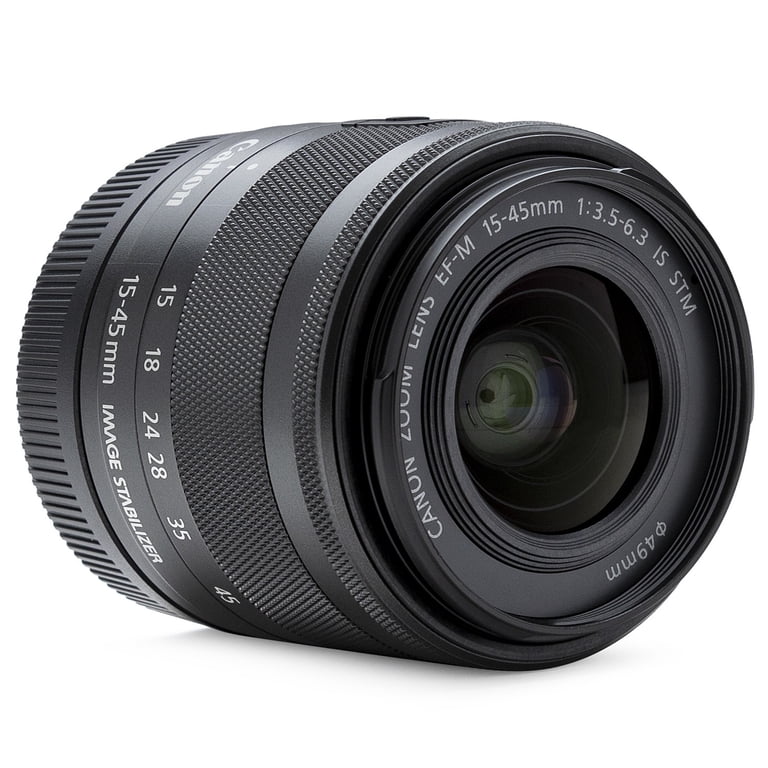 Canon EOS M50 Mirrorless Camera - 24.1 MP, 15-45mm Lens, 4K UHD