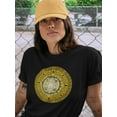 thumbnail image 2 of Aztec Calendar T-Shirt -Smartprints Designs, Female Small, 2 of 4