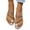 Rose Gold, variant on Women's Toe Ring Thong Sandals Open Toe Flat Slides Summer Beach Casual Summer Flip Flop Size 7