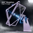 thumbnail image 3 of Funda JeTech Rotating para iPad Air M3/M2 de 13 pulgadas con lápiz morado, 3 of 7