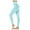 Sky Blue, variant on Xunlbb Womens Yoga Pants Leggings for Women Fashion Women Hip Seamless Point High Waist Speed Dry Pants Fitness Yoga Pants on Clearance S-L