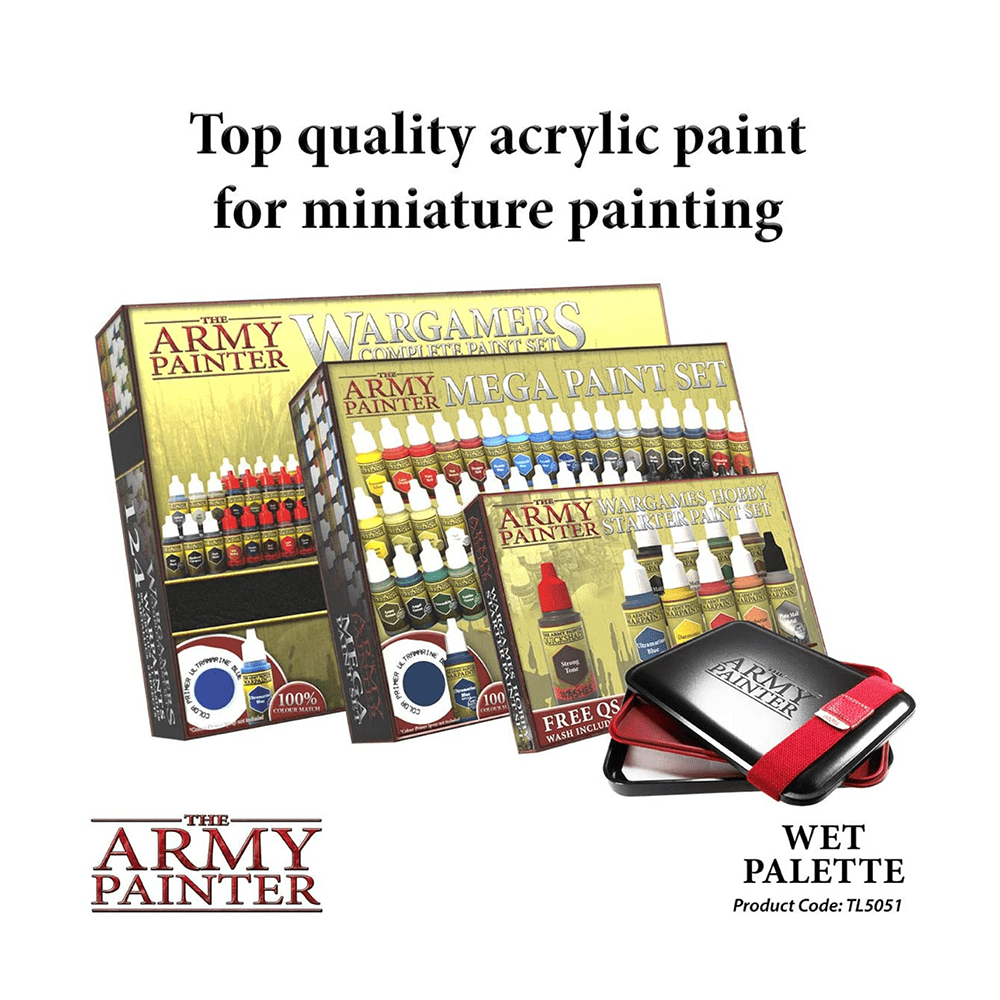The Army Painter Wet Palette (Template) by suit, Download free STL model