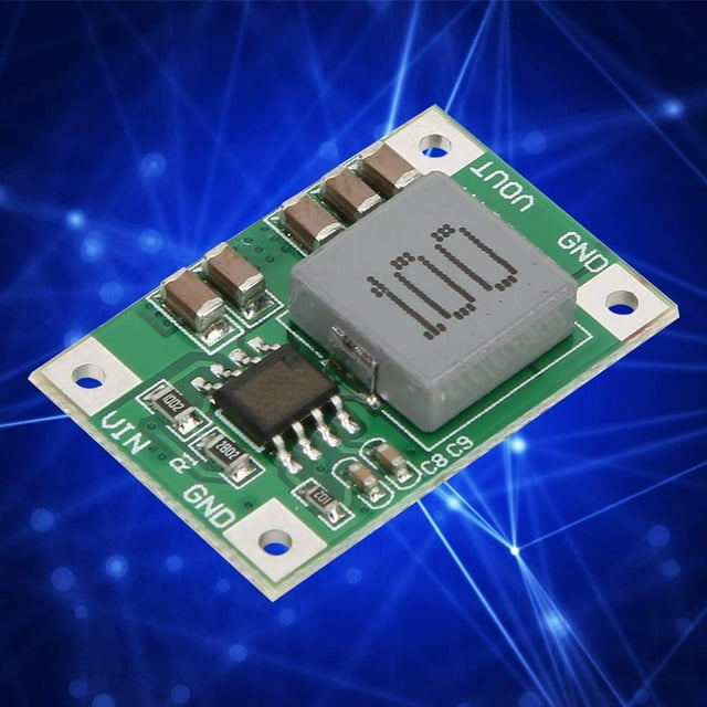 Huggegwe 2 Pcs Module d'Alimentation à Réduction de Tension, DC à DC Régulateur de Tension Haute Efficacité 5-18V à 3/3.3/4.2V/5V/6V Convertisseur ND1805TA(5-18V à ) CJB91-110530