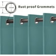 thumbnail image 2 of Rideaux Intérieurs Extérieurs pour Patio \ Panneau de Rideau à Oeillets Bloquant le Soleil pour Intimité, Rideaux Résistants aux Intempéries pour Gazebo, Véranda avant, Pergola, Kaki G x H Panneau, 2 of 8