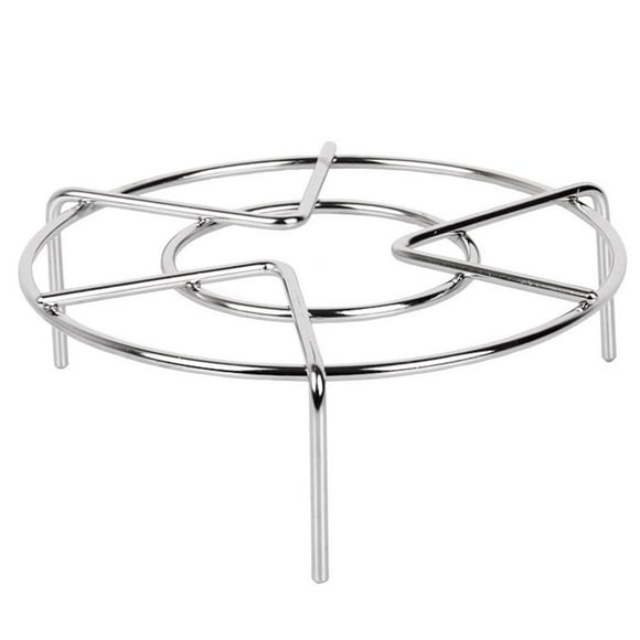 Steaming Rack, Heavy Duty Stainless Steel Cooking Ware Steam Steamer Rack Stand 6" For Pressure Cooker Instant Pot (6" Diameter X 3" Height)