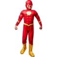 thumbnail image 5 of DC Comics The Flash Deluxe Muscle Chest Costume for Kids by Rubies, Boys Large, 5 of 5