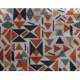 thumbnail image 4 of oneOone Georgette Viscose Fabric Rectangle & Triangle Geometric Fabric Prints By Yard 42 Inch Wide, 4 of 4