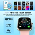 thumbnail image 4 of Reloj inteligente Motast Y66 con pantalla HD de 1.96 pulgadas, más de 110 modos deportivos IP68, 4 of 7