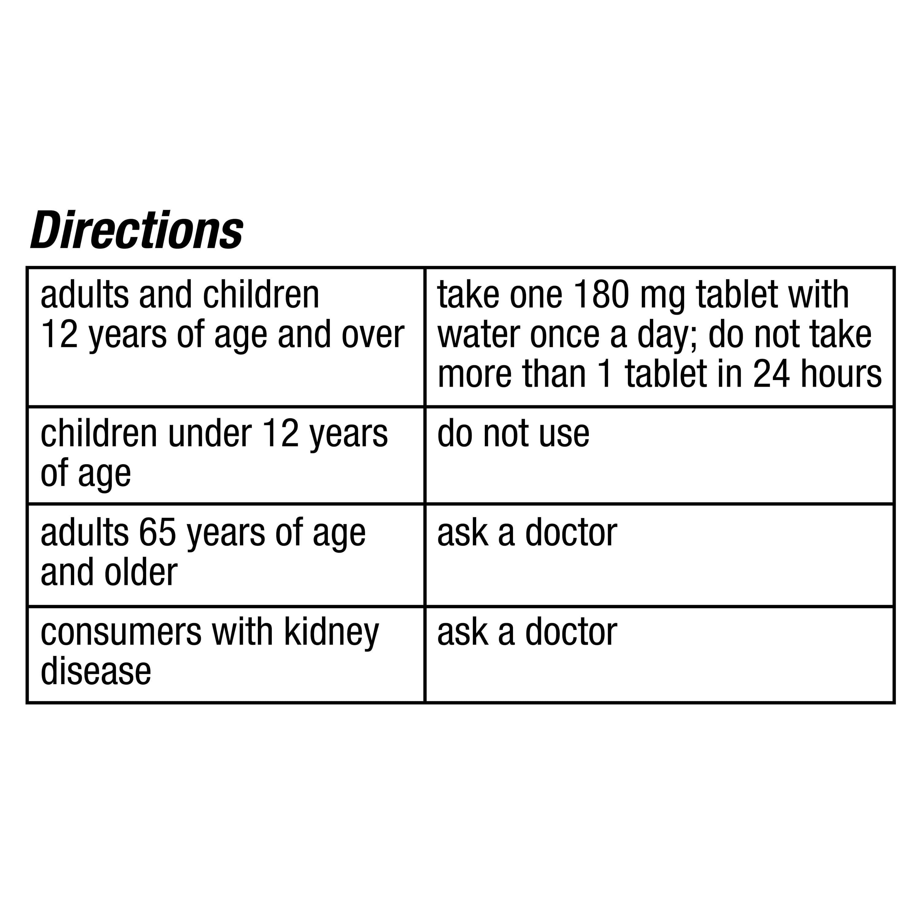 (3 pack) Equate Fexofenadine Hydrochloride USP Non-Drowsy Allergy Relief Tablets, 180 mg, 45 Count