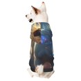 thumbnail image 5 of Uemuo Starry Light White Horse for Winter Dog Hoodie Sweatshirts with Pockets Warm Dog Clothes for Small Dogs Chihuahua-X-Large, 5 of 8