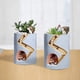 thumbnail image 5 of Segreto Plantas Creativas Macetas Macetas con Cepillo Adornos para Plantas Suculentas Maceta Decorada Escritorio, Jardín, Sala de Estar con Dulce Familia de Erizos La moriposa Store, 5 of 7
