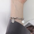thumbnail image 4 of Sonducket de mujer, colgante geométrico de Metal, cadenas, brazalete, decoración de letras simples, joyería para citas, decoraciones de regalo Ropa, zapatos y accesorios Miscelánea Sonducket AP013706-01, 4 of 6