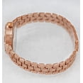 thumbnail image 2 of 28mm Montres Carlo Women Luxury Fashion Stones Quartz Dress Bracelet Watch Wrist (Rose Gold), 2 of 4