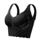 thumbnail image 1 of Sujetador deportivo de verano sin aros de acero con espalda sin costuras y lados altos de talla grande para chicas gorditas, 1 of 6