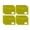 Yellow, variant on Yhmxh 20 Pack Clear Document Folders Plastic Envelopes Poly Envelopes File Envelopes with Label Pocket and Snap Button for Home Work Office Organization, Letter Size/A4 Size