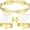 Stylish Style, variant on 15 count Greek Goddess Headpiece Toga Accessories Women Golden Leaves Bridal Crown Headband Greek Goddess Wedding Headpiece Hair Accessories Bracelet Earrings Hair Pins