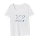 thumbnail image 4 of Camiseta De Manga Corta Para Mujer, Camiseta De Verano A La Moda Para Mochilero, Deportes, Vacaciones M, 4 of 7