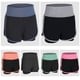 thumbnail image 4 of TFixol Pantalones cortos para correr para mujer 2 en 1 con cintura ancha y capa de cobertura, forro de compresión, 4 of 8