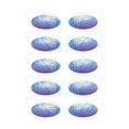 thumbnail image 2 of MZCPSYHA Eyeshadow Stickers Stage Party Eye Makeup Waterproof And Sweat-proof Flashing High Gloss Makeup Stickers, 2 of 2