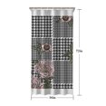 thumbnail image 5 of Pioneer Flower Floral Print Pattern Shower Curtain 36"x72" ,Bathroom Decorative Shower Curtains Set with 12 Hooks,Modern Waterproof Washable Shower Curtain, 5 of 6