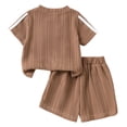 thumbnail image 6 of KEXE Girls Summer Clothes Toddler Girl Clothes 3T Toddler Baby Girls Summer Clothes Short Sleeve T-Shirt Tops Short Sets Cute Outfits, 6 of 9