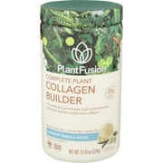 PlantFusion Complete Plant Collagen Builder -Creamy Vanilla Bean 11.43 oz Pwdr