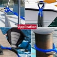 thumbnail image 3 of 1.2M Elastic Bungee Boat Dock Lines Marine Mooring Rope With Foam Float Boat Accessory For Boat Waverunner Pontoon ,Easy to use, 3 of 3