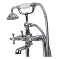 thumbnail image 5 of Transolid Milan 69'' x 29.5'' Freestanding Soaking Bathtub, 5 of 7