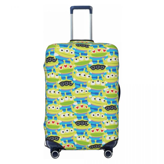 Custom Toy Story 4 Aliens 3685 Luggage Cover Elastic Travel Suitcase Protective Covers Fits 18-32 Inch