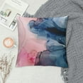 thumbnail image 2 of JRXY  Set of  Throw Pillow Covers Pastel Plum Deep Blue Blush and Gold Abstract Painting Fashion Home Sofa Cushion Cover Throw Pillowcase Gift for Couch Indoor Bed, White, 2 of 5