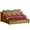 Brown, variant on Outsunny 3-Tier Raised Garden Bed Wooden Planter Kit for Yard & Patio Natural