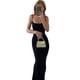 thumbnail image 3 of Vestido de verano Sin mangas Sonducket para mujer negro 2XL, 3 of 6