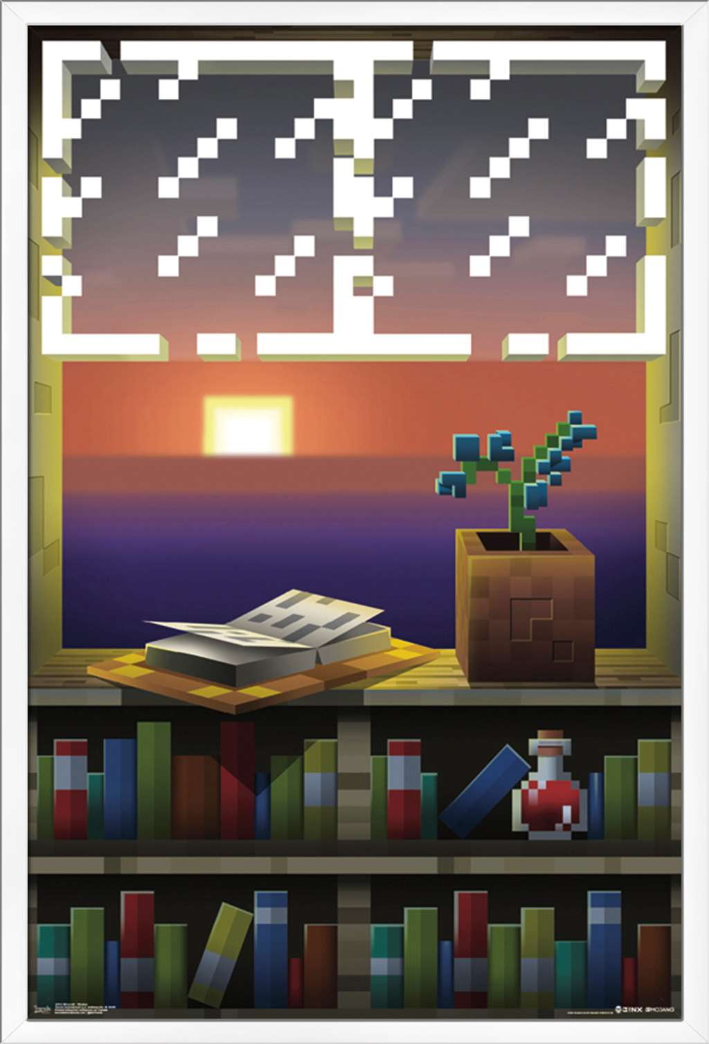 Minecraft Window Poster Walmart Com Minecraft Window Poster Walmart Com