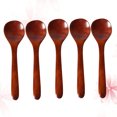 thumbnail image 3 of 5Set Wooden Spoons for Coffee and Tea Stirring in Dark Brown, 3 of 8