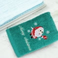 thumbnail image 3 of WHAMVOX Green Hanging Hand Towels Cotton Easy to Clean Family Use 1Pack, 3 of 8