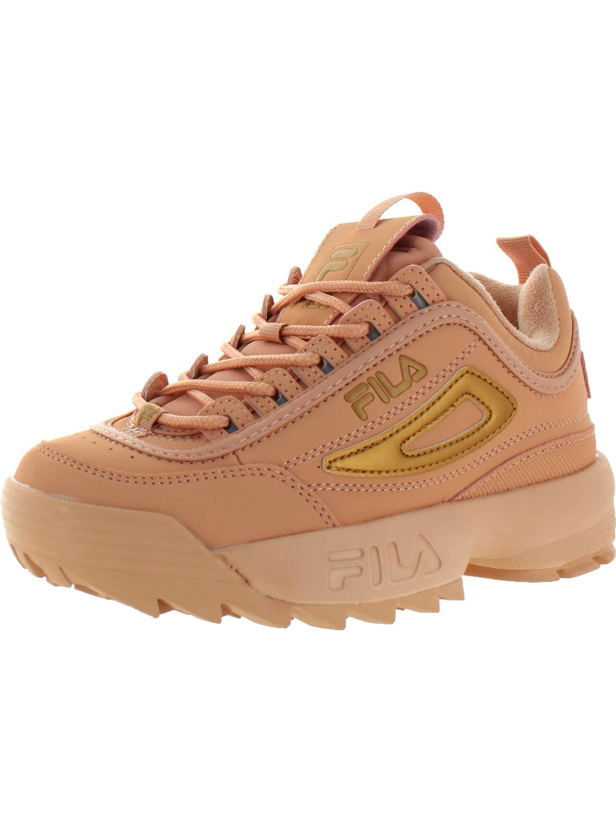 FILA - Fila Women's Disruptor Ii Rose Spanish Villa / Silver Peony Dusty Pink Ankle-High Sneaker - 5M - Walmart.com - Walmart.com